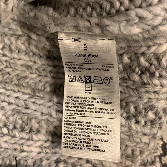 Banana Republic Marled Cable Knit Ribbed Sweater - Picture 5 of 5